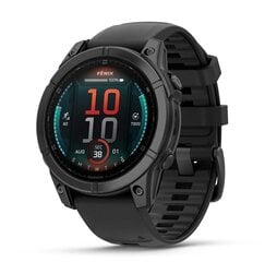 Garmin fēnix® E Slate grey steel with Black silicone band цена и информация | Смарт-часы (smartwatch) | hansapost.ee