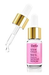 Pinguldav näo- ja kaelaseerum Delia Cosmetics Stem Cells 10 ml цена и информация | Сыворотки для лица, масла | hansapost.ee