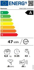 Electrolux EW6F2282E hind ja info | Pesumasinad | hansapost.ee