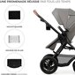 Sportlik vanker Kinderkraft Moov 2 Air 3in1, Light Grey цена и информация | Vankrid, jalutuskärud | hansapost.ee