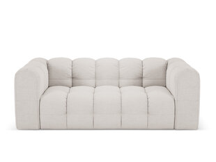 Diivan Micadoni Mellow, 193x106x75 cm, valge/hall price and information | Sofa beds and sofas | hansapost.ee