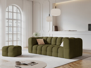 Diivan Micadoni Mellow, 220x106x75 cm, roheline price and information | Sofa beds and sofas | hansapost.ee