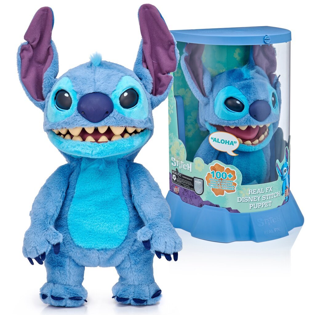 Stitch Real FX interaktiivne mänguasi hind ja info |  Pehmed mänguasjad ja kaisukad | hansapost.ee