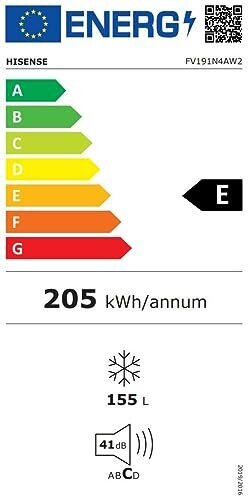 Eƒe susu FV191N4AW2 цена и информация | Sügavkülmikud, külmakirstud | hansapost.ee