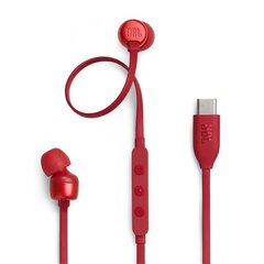 JBL Tune 310C Red цена и информация | Наушники | hansapost.ee