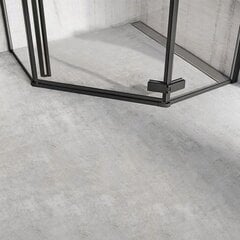 Душевая кабина Rea Diamond, Black mat, 90x90 см цена и информация | Душевые кабины | hansapost.ee