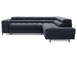 Pehme nurgadiivan Eltap Ferucce, 276x200x72 cm, must price and information | Corner sofas and corner sofa beds | hansapost.ee