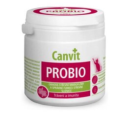 Toidulisand kassidele Canvit Cat Probio, 100 g hind ja info | Toidulisandid, vitamiinid ja parasiiditõrje | hansapost.ee