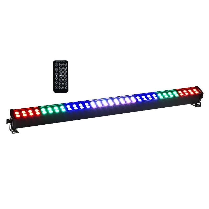 Light4Me LED Bar 64x3W RGB riba 8 sektsiooniga + pult hind ja info | Peokaunistused ja dekoratsioonid | hansapost.ee