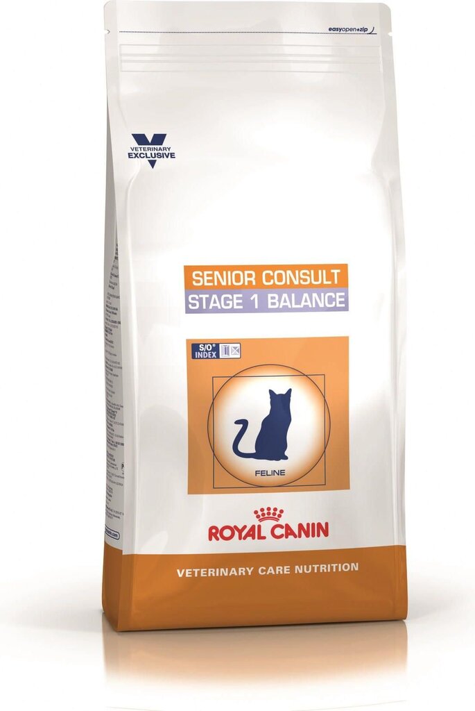 Kuivtoit vanematele kassidele Royal Canin Cat senior consult stage 1 balance, 3,5 kg цена и информация | Kassi kuivtoit ja kassikrõbinad | hansapost.ee