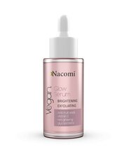 Näoseerum Nacomi Vegan Glow Serum 40 ml цена и информация | Сыворотки для лица, масла | hansapost.ee