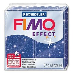 Polümeersavi Effect 57g sinine glitter, Fimo /6 hind ja info | Kunstitarbed, voolimise tarvikud | hansapost.ee