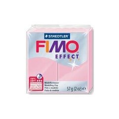 Моделин Fimo Effect Light pink, 56 гр., розовый цена и информация | Принадлежности для рисования, лепки | hansapost.ee