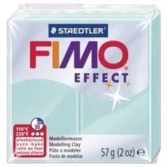 Моделин Fimo Effect Mint, 56 гр., зелёный цена и информация | Принадлежности для рисования, лепки | hansapost.ee