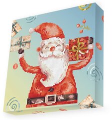 Teemantmosaiik Santa Cheer, 28x28 cm price and information | Diamond painting kits | hansapost.ee