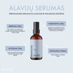 ALOE + HA сыворотка алоэ вера с гиалуроном BIOCOS, 100 мл цена и информация | Сыворотки для лица, масла | hansapost.ee