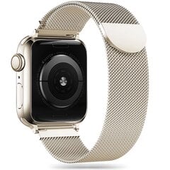 Tech-Protect kellarihm MilaneseBand Apple Watch 38/40/41mm, starlight hind ja info | Nutikellade aksessuaarid ja tarvikud | hansapost.ee