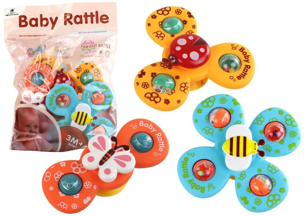 Sensoorne beebimänguasi Lean Toys Spinner price and information | Beebide mänguasjad | hansapost.ee