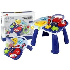 Õppelaud 2in1 Sea Animals Basket Balls Lean Toys, sinine price and information | Beebide mänguasjad | hansapost.ee