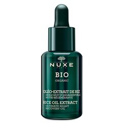 Nuxe BIO Täielikult taastav ööõli 30 ml price and information | Face oils, ampoules and serums | hansapost.ee