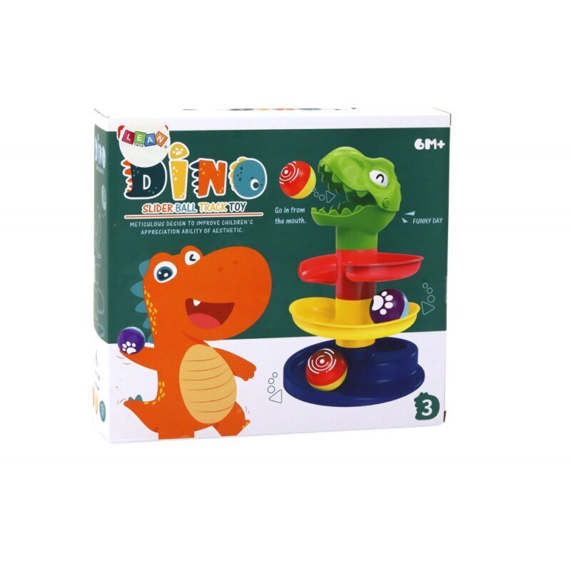 Palli liumägi Lean Toys Dinosaurus hind ja info | Beebide mänguasjad | hansapost.ee