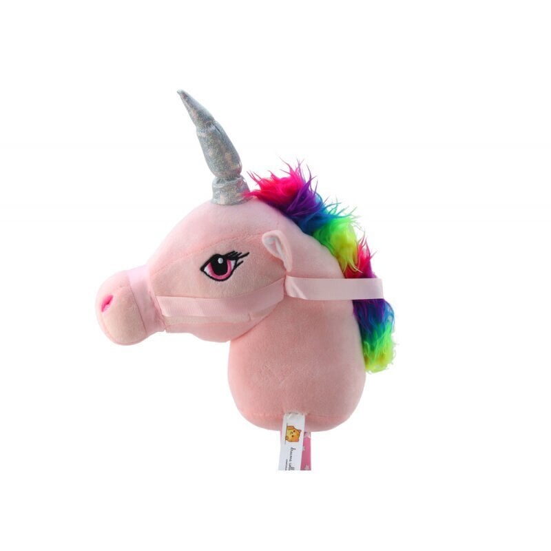 Hüppemänguasi Lean Toys Hobby Horse Unicorn, roosa hind ja info | Beebide mänguasjad | hansapost.ee