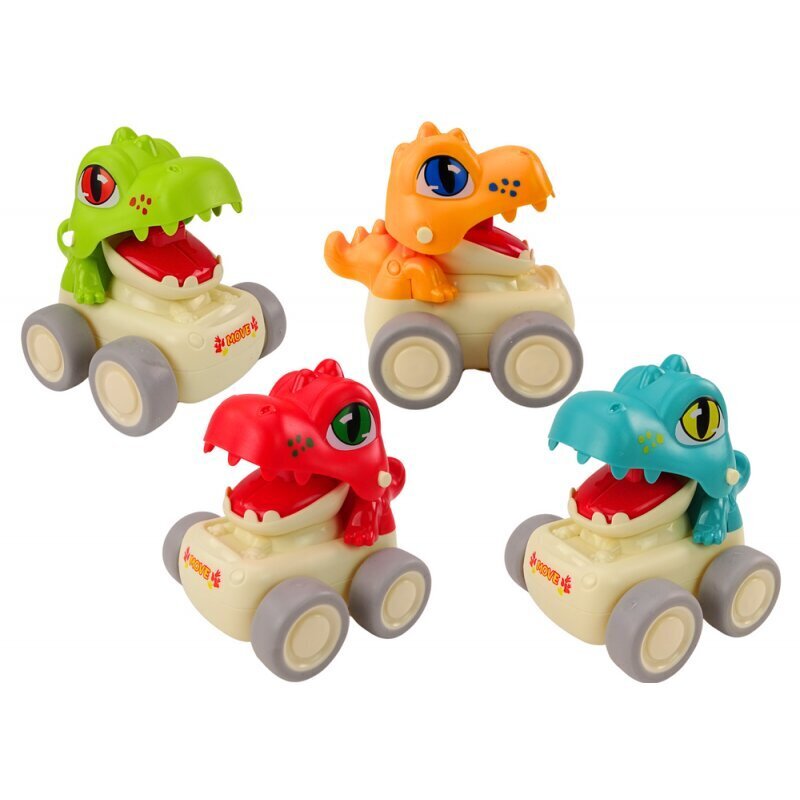 Lean Toys dinosauruse ratsutamisauto hind ja info | Beebide mänguasjad | hansapost.ee