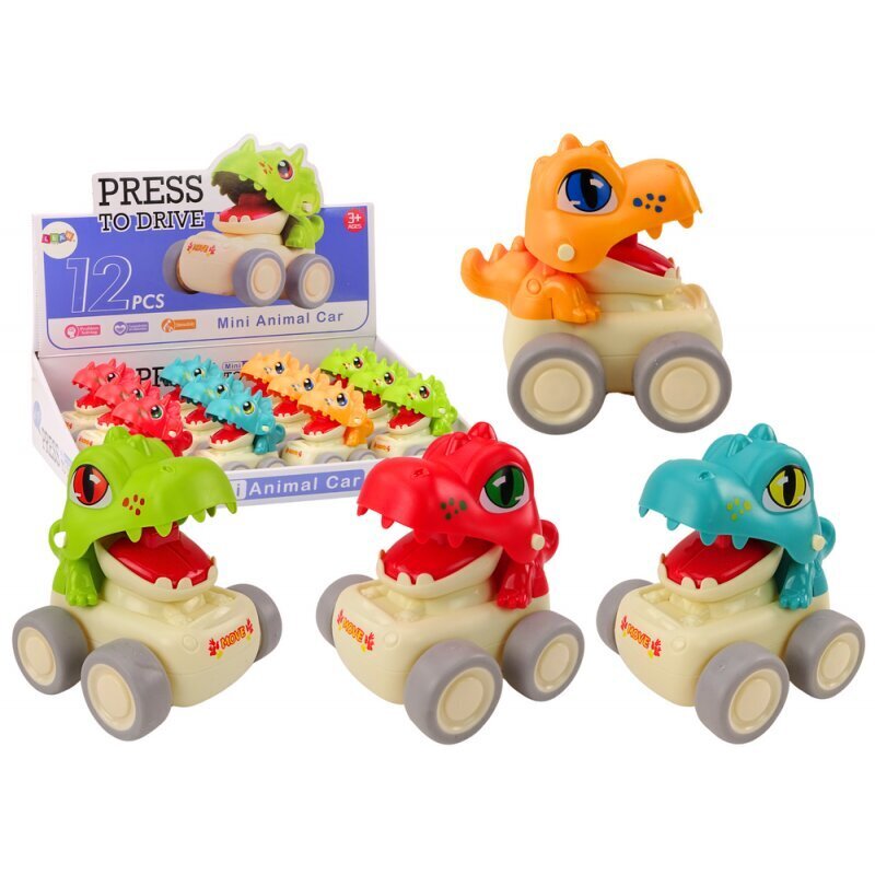 Lean Toys dinosauruse ratsutamisauto hind ja info | Beebide mänguasjad | hansapost.ee