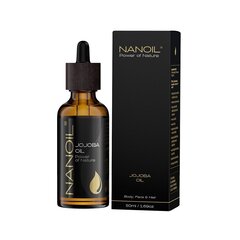 Keha- ja juuste jojobaiõli Nanoil, 50ml hind ja info | Nanoil Parfüümid, lõhnad ja kosmeetika | hansapost.ee