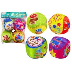 Pehmete pallide komplekt, 4 tk price and information | Toys for babies | hansapost.ee