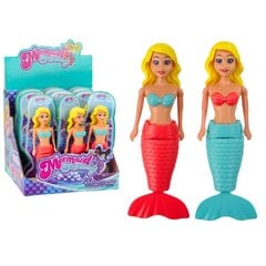 Vannimänguasi Mermaid Bath Wind Up Water Ujuv türkiissinine roosa nukk hind ja info | Beebide mänguasjad | hansapost.ee