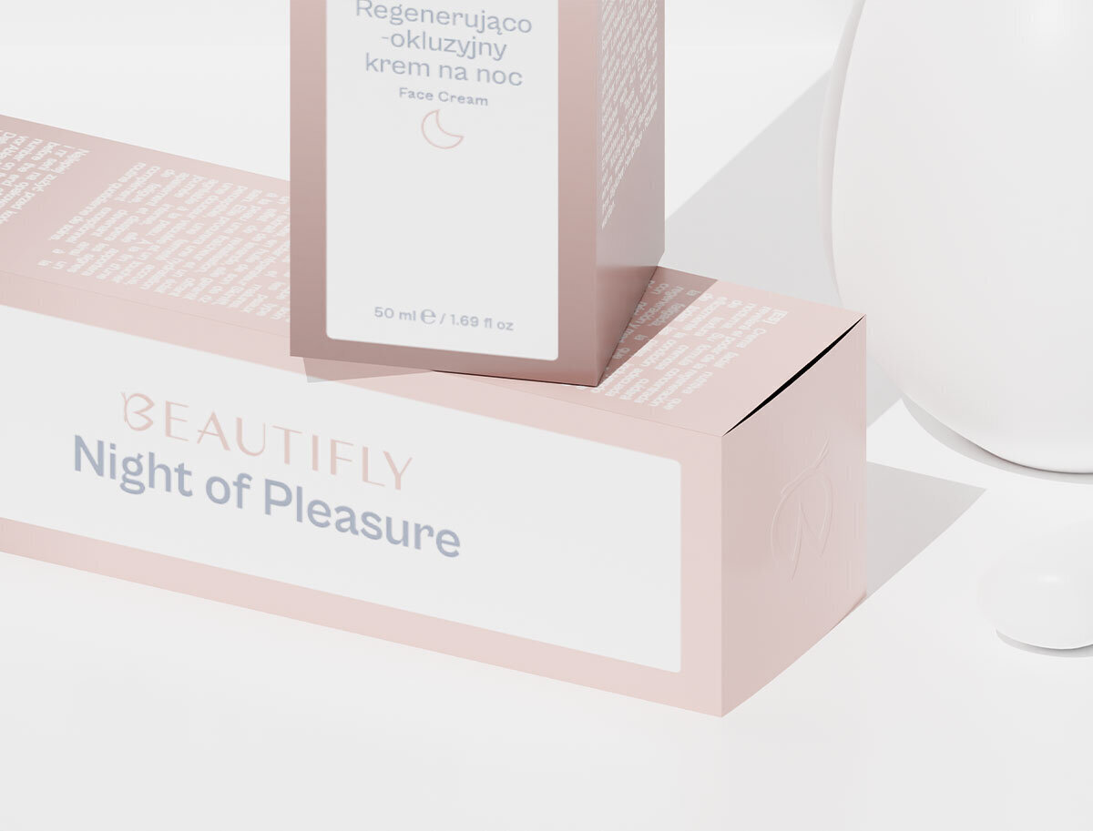 Taastav ja oklusiivne öökreem Beutifly Night of Pleasure, 50 ml hind ja info | Näokreemid | hansapost.ee