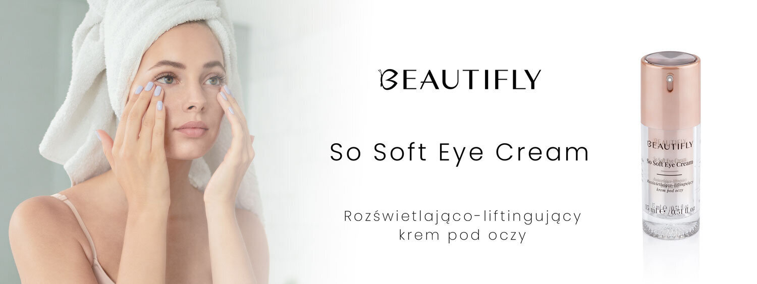 Silmaümbruskreem Beautifly Soft Eye Cream, 15 ml цена и информация | Näokreemid | hansapost.ee