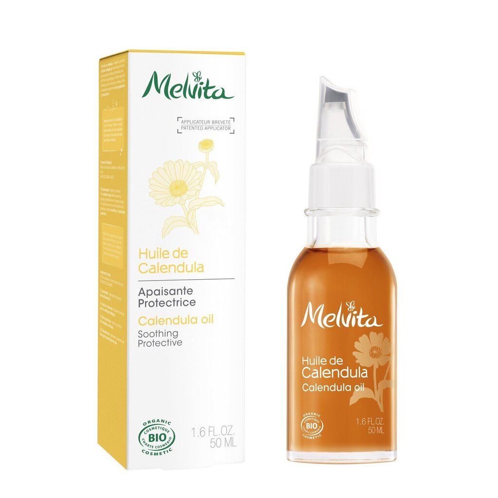 Saialilleõli Melvita Calendula, 50 ml цена и информация | Näoõlid, ampullid ja seerumid | hansapost.ee