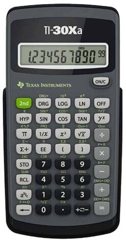 Kalkulaator Texas Instruments TI-30XA hind ja info | Kirjatarvikud | hansapost.ee