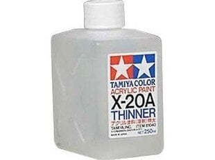 Tamiya - X-20A Acrylic thinner, 250ml hind ja info | Kunstitarbed, voolimise tarvikud | hansapost.ee