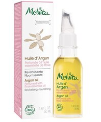 Argaaniaõli koos eeterliku roosiõliga Melvita Organic Rose Scented Argan, 50ml цена и информация | Сыворотки для лица, масла | hansapost.ee