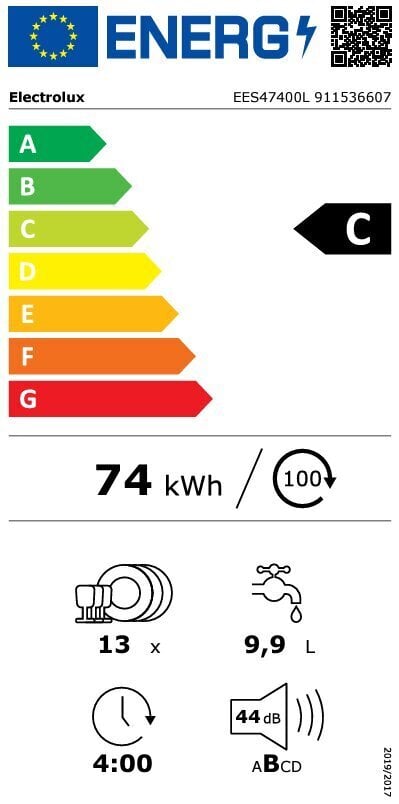 Electrolux EES47400L цена и информация | Nõudepesumasinad | hansapost.ee