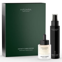 Näonaha hoolduskomplekt Madara Infinity Care System: seerum, 30 ml + sprei, 100 ml hind ja info | Näoõlid, ampullid ja seerumid | hansapost.ee