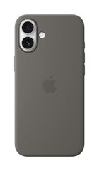 iPhone 16 Plus Silicone Case with MagSafe Stone Gray MYYC3ZM/A цена и информация | Чехлы для телефонов | hansapost.ee