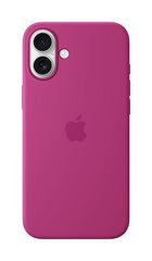 MYYE3ZM/A iPhone 16 Plus Silicone Case with MagSafe, Fuchsia hind ja info | Telefonide kaitsekaaned ja -ümbrised | hansapost.ee