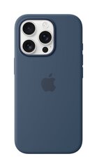 MYYK3ZM/A iPhone 16 Pro Silicone Case with MagSafe, Denim hind ja info | Telefonide kaitsekaaned ja -ümbrised | hansapost.ee