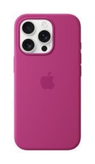 iPhone 16 Pro Silicone Case with MagSafe Fuchsia MYYN3ZM/A hind ja info | Telefonide kaitsekaaned ja -ümbrised | hansapost.ee