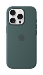 Apple iPhone 16 Pro Silicone Case with MagSafe Lake Green MYYR3ZM/A цена и информация | Чехлы для телефонов | hansapost.ee