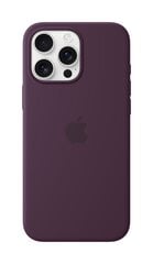 Apple iPhone 16 Pro Max Silicone Case with MagSafe - Plum MYYW3ZM/A price and information | Telefonide kaitsekaaned ja -ümbrised | hansapost.ee