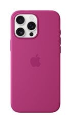 Apple iPhone 16 Pro Max Silicone Case with MagSafe - Fuchsia MYYX3ZM/A hind ja info | Telefonide kaitsekaaned ja -ümbrised | hansapost.ee