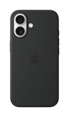 MYY13ZM/A iPhone 16 Silicone Case with MagSafe, Black hind ja info | Telefonide kaitsekaaned ja -ümbrised | hansapost.ee