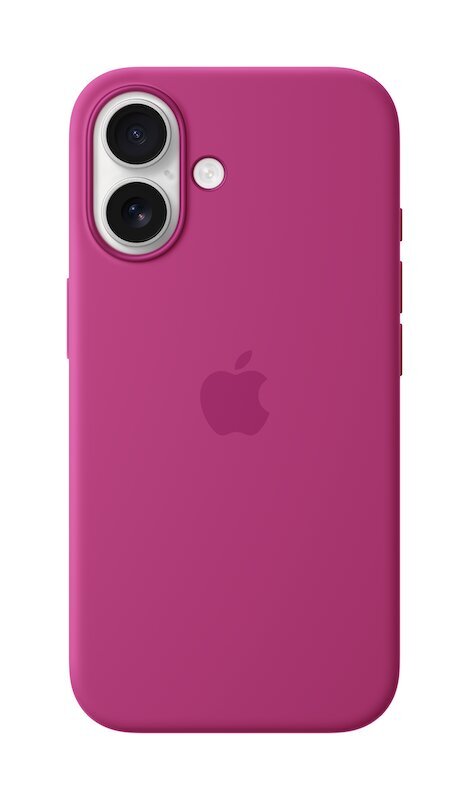 iPhone 16 Silicone Case with MagSafe Fuchsia MYY53ZM/A hind ja info | Telefonide kaitsekaaned ja -ümbrised | hansapost.ee