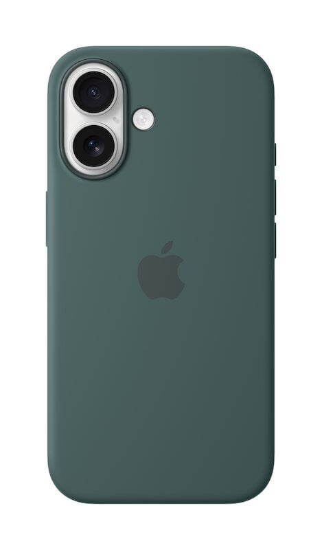 iPhone 16 Silicone Case with MagSafe Lake Green MYY83ZM/A hind ja info | Telefonide kaitsekaaned ja -ümbrised | hansapost.ee