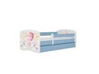 Lastevoodi ilma madratsita/sahtlita Kocot Kids BabyDreams Blue balloon, sinine/valge hind ja info | Lastevoodid | hansapost.ee